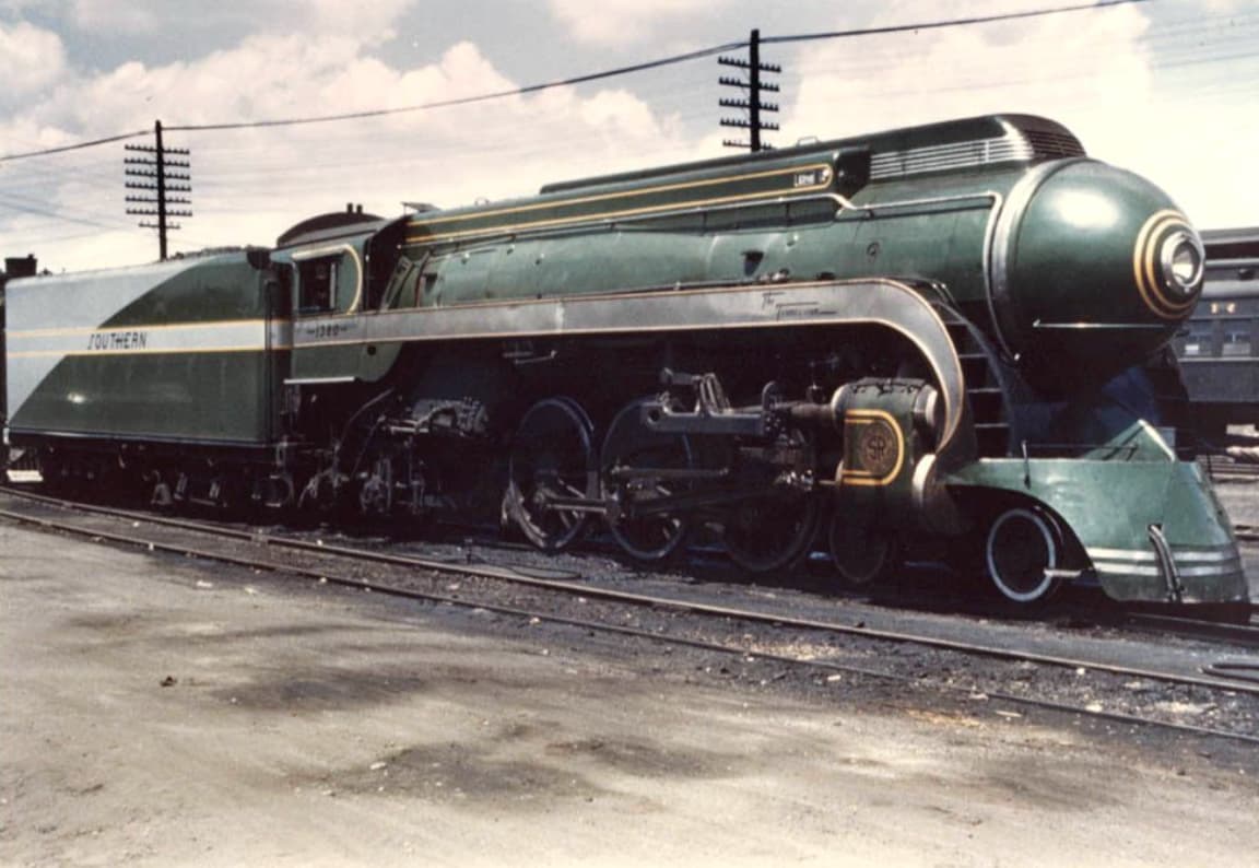 southern railway streamliner